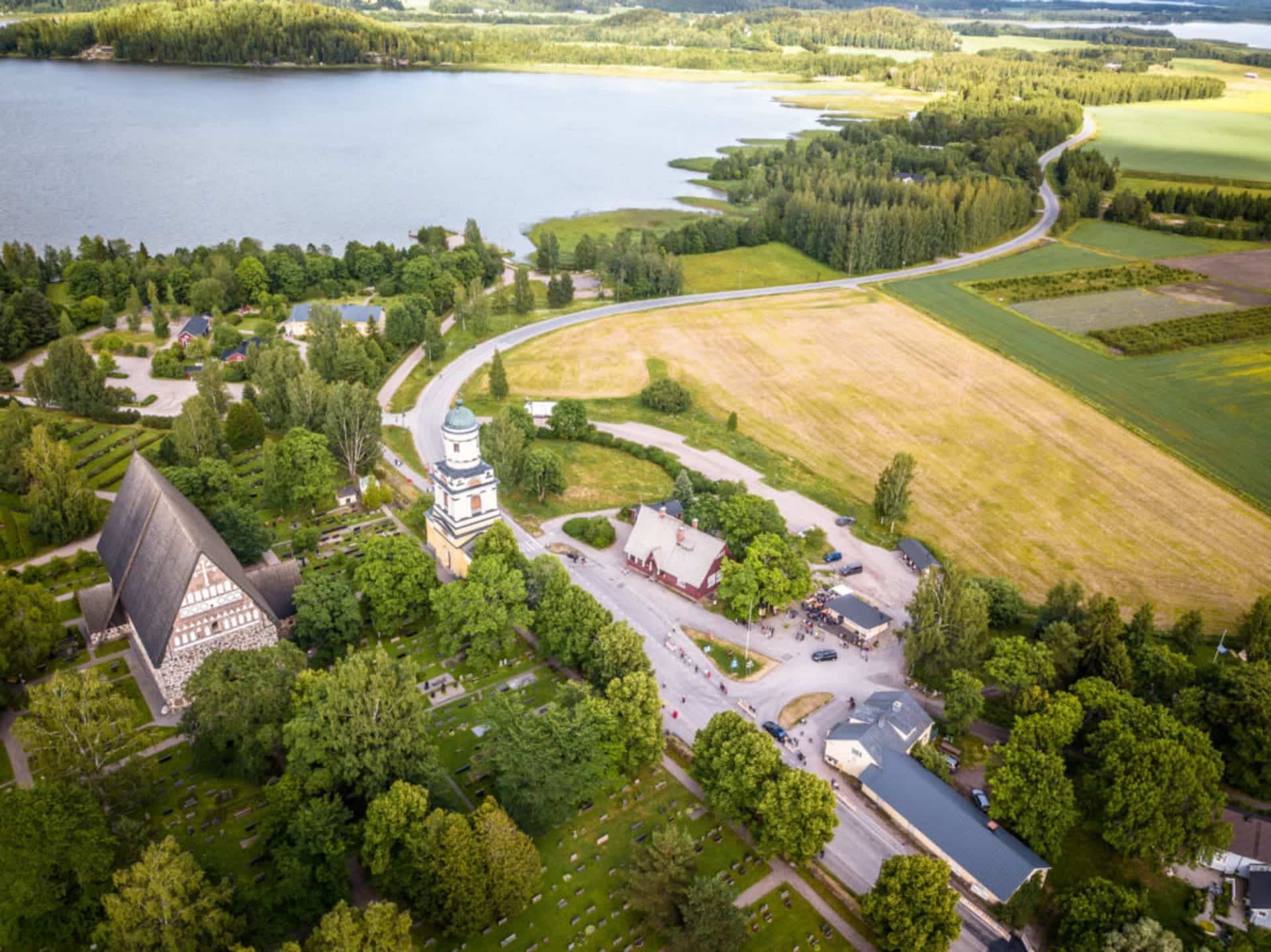 Historical Hollola Church Village Visit Lakeland Finland