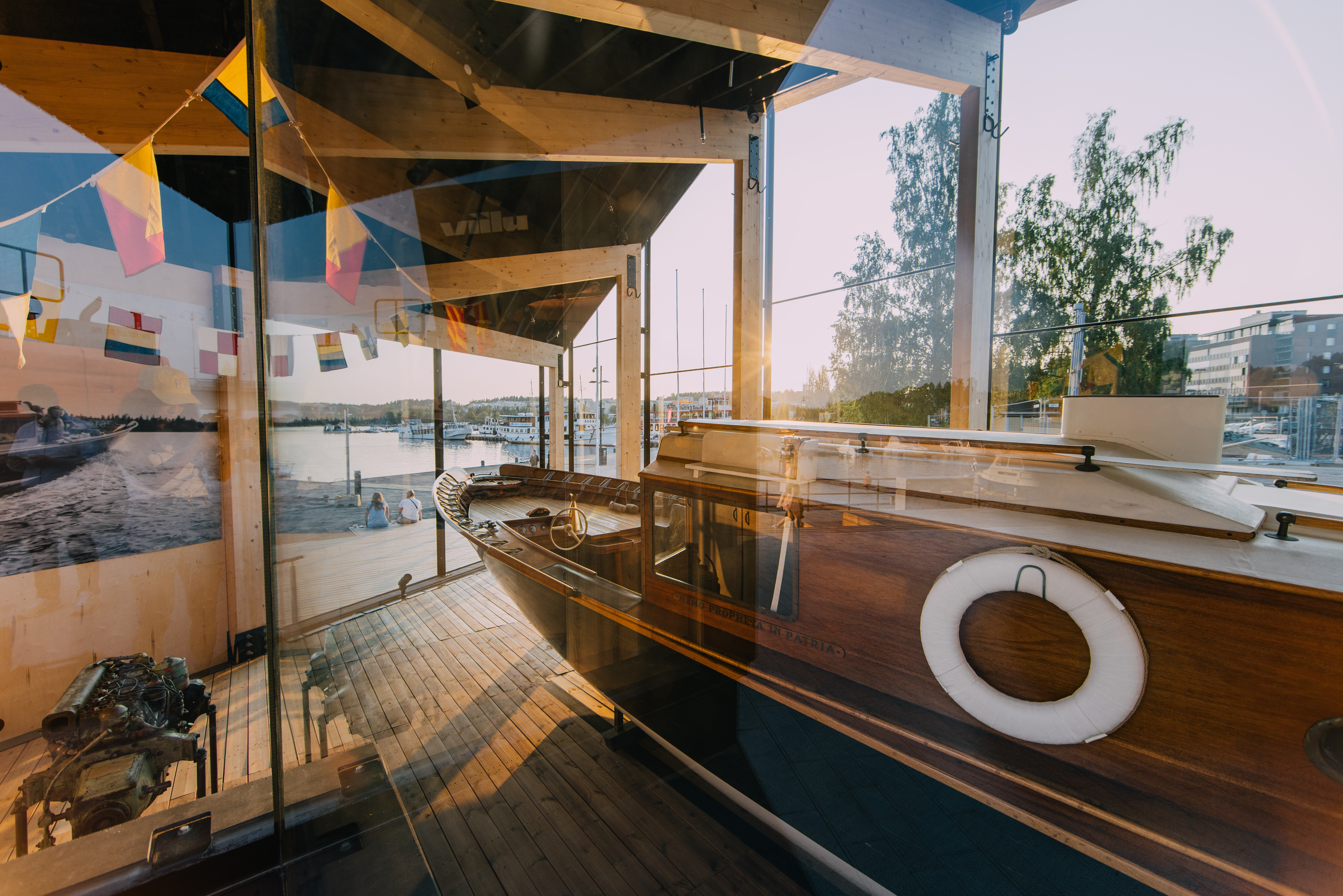 A boat designed by Alvar Aalto